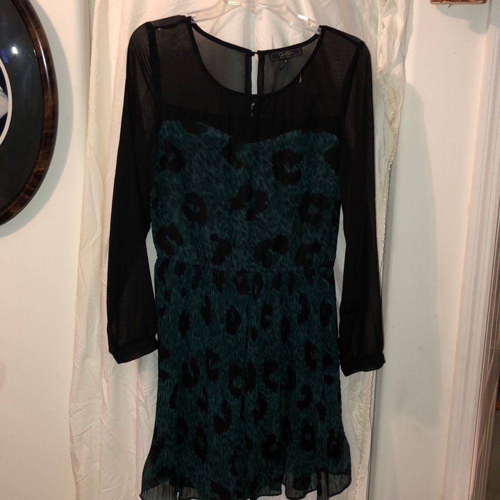 Dress with a lil ruffles.